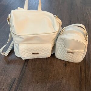 Diaper Bag with matching snack bag